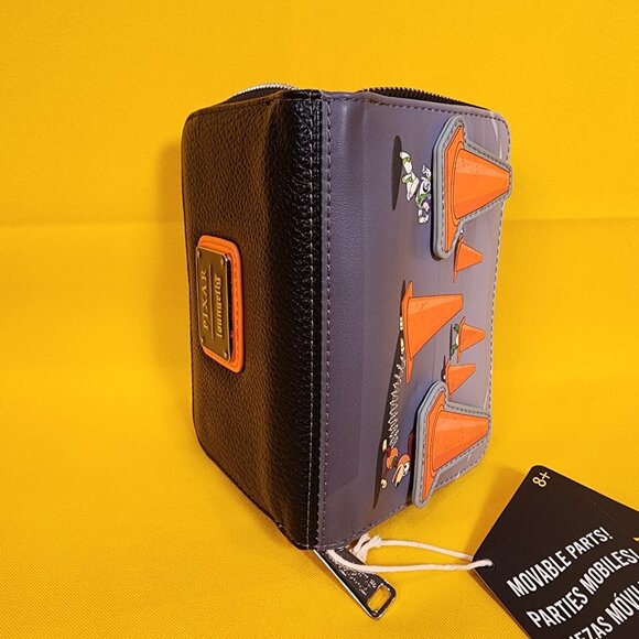 Loungefly Disney Pixar Toy Story 2 Walking Cones Scene Moveable Zip Wallet NEW - Picture 13 of 13